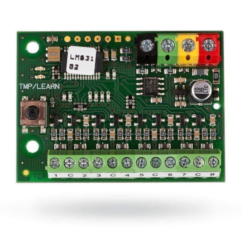 JABLOTRON - JA-118M BUS module for magnetic detectors – 8 inputs - Available at Tech Store Lebanon.