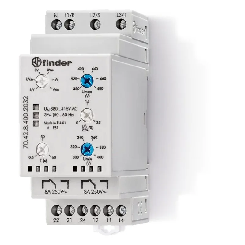 This is the Relay Phase-Timer used in solar installations and sold by Tech Store in Lebanon.