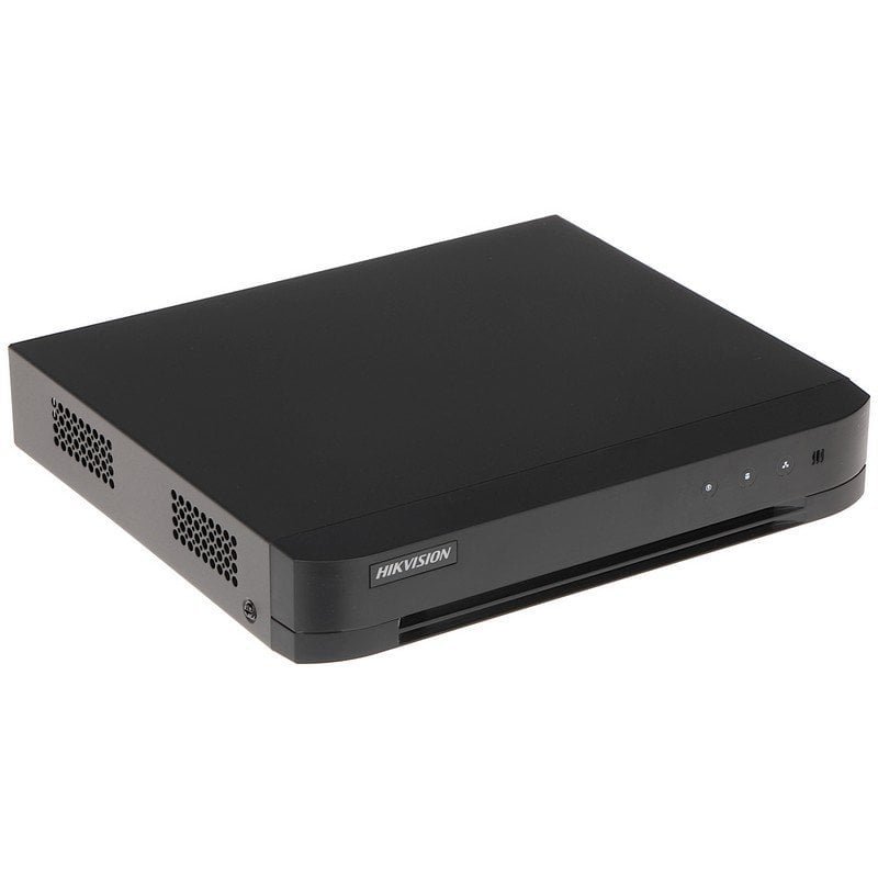 This is the Hikvision DVR 4 CH 8MP LIVE 4MP Playback 1 HDD DS-7204HUHI-K1 and is sold by Tech Store Lebanon.