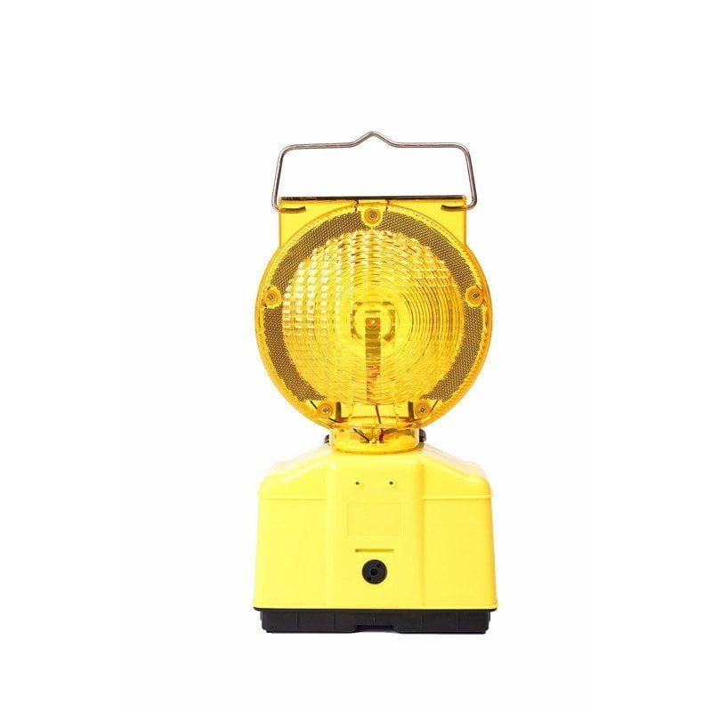 This is the TRAFFIC ROAD WARNING Light SOLAR Powered one of the best tools used for the safety of the people sold by Tech Store in Lebanon.