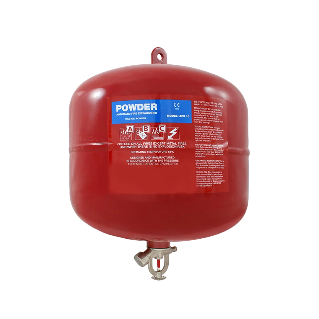 This is the 10 KG Automatic Fire Extinguisher one of the best fire extinguishers sold by Tech Store in Lebanon.