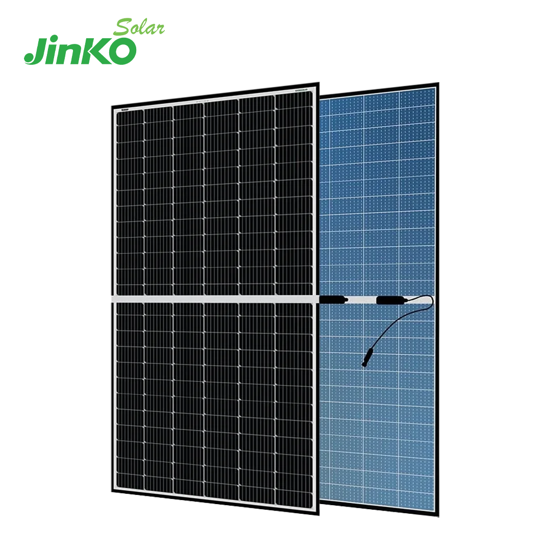 This is the Jinko Solar Panel Bifacial used for solar energy and sold by Tech Store Lebanon
