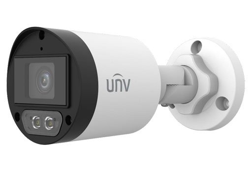 UNIVIEW 2MP 2.8MM ColorHunter HD Fixed Mini Bullet Analog Camera with mic UAC-B122-AF28M-W