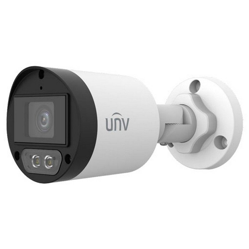 UNIVIEW 5MP 2.8MM ColorHunter HD Fixed Mini Bullet Analog Camera with mic UAC-B125-AF28M-W