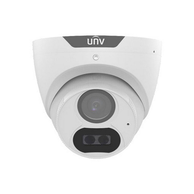 UNIVIEW 8MP LightHunter Fixed IR Turret Analog Camera with mic UAC-T128-ADF28MS