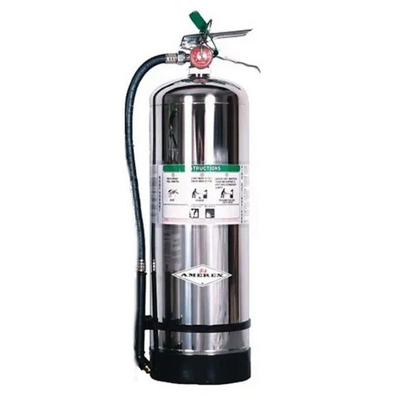 Fire Extinguisher Wet Chemical Manual 5KG Stainless Steel EXT-WET CHEMICAL 5KG ST.STEEL