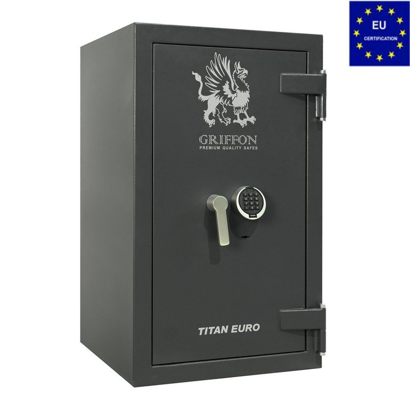 GRIFFON Fire and Burglar resistant safe CLE II.100.K.E.