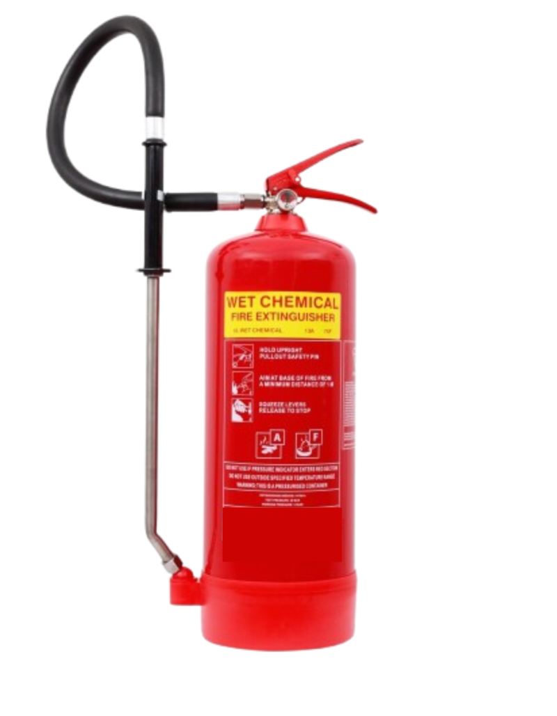 Fire Extinguisher Wet Chemical Manual 5KG Stainless Steel