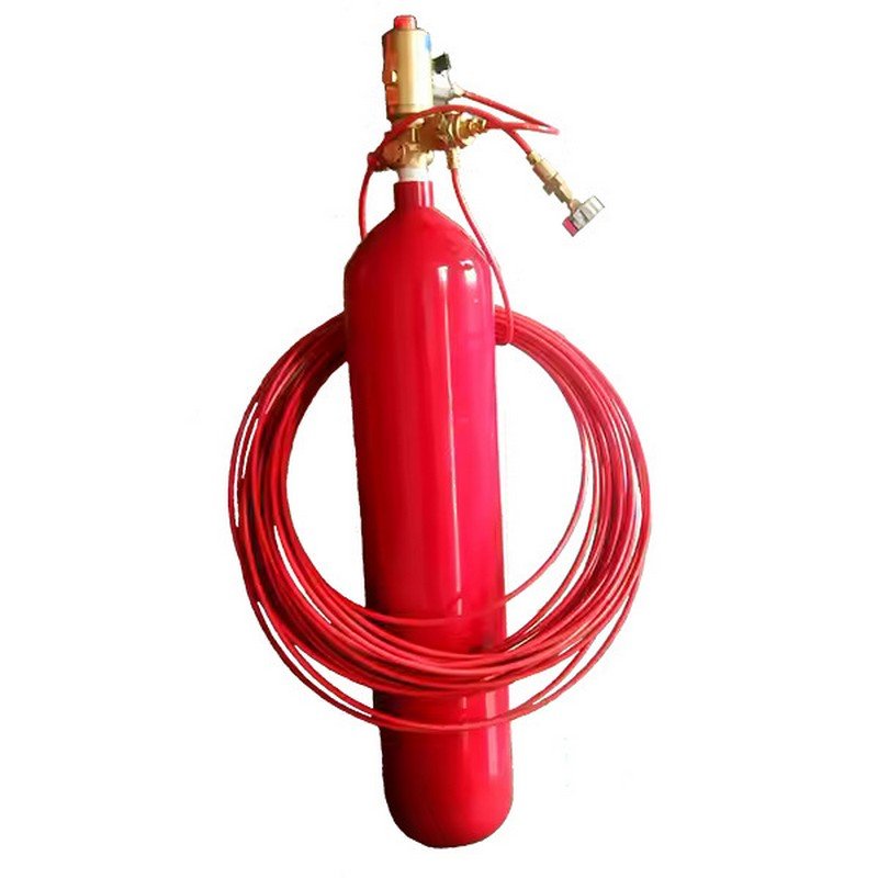 Fire Extinguisher FM200 CO2 System Automatic with Plastic Tube 6KG EXT CO2 6KG AUTOMATIC