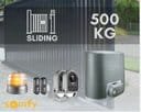 Elixo Slide 500kg 3S IO: Elixo smart 500 24v + 2X Photocell + 4X Slid-Global90 , 2X remotes , 1XOrange ECO pro 24v 