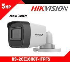 HIKVISION CAMERA TVI BULLET 5MP OUTDOOR 3.6MM WITH AUDIO