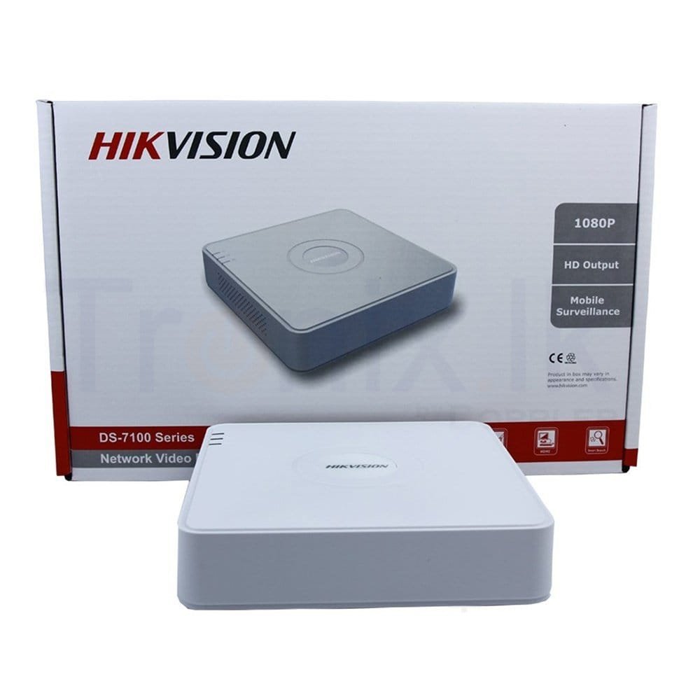 HIKVISION DVR 4MP LIVE 2MP PLAYBACK 8 CHANNELS ACUSENSE FULL AUDIO 1HDD