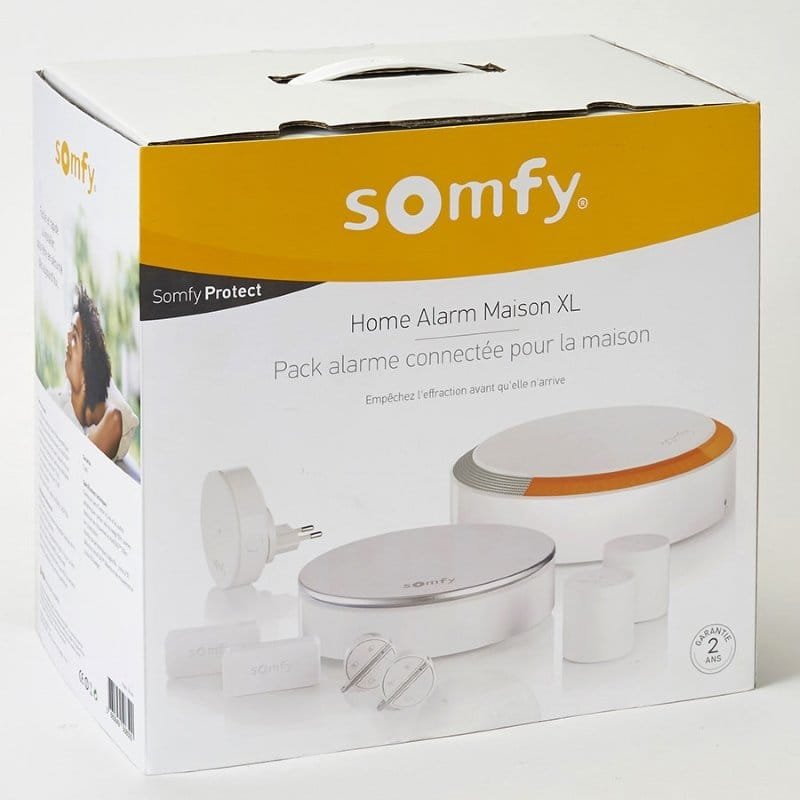 SOMFY ALARM WIRELESS OUTDOOR SIREN INDOOR SIREN PANEL REMOTE DOOR CONTACT MOTION SENSOR